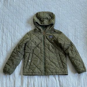 Patagonia Olive Green Puffer Jacket Size XS